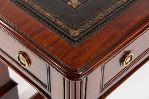 fig 3. Fine Regency Mahogany Partners Writing Table