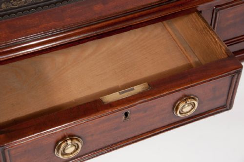 fig 7. Fine Regency Mahogany Partners Writing Table