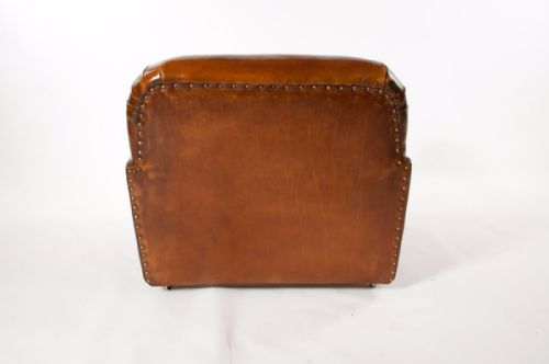fig 11. A Quality Pair of Leather Art Deco Armchairs