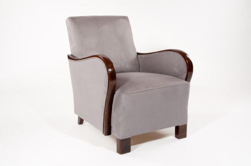 fig 3. A Good Pair of Art Deco Armchairs