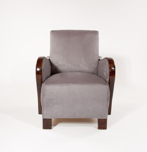 fig 9. A Good Pair of Art Deco Armchairs