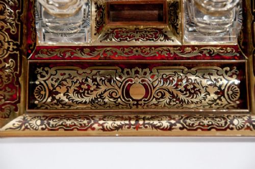 fig 2. Exceptional Quality French Boulle Inkstand