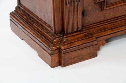 fig 2. Rare 17TH Century Italian Walnut Side Cabinet