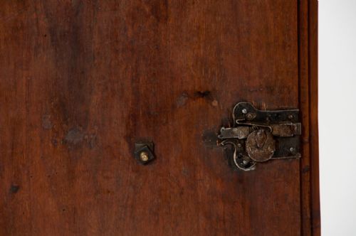 fig 9. Rare 17TH Century Italian Walnut Side Cabinet