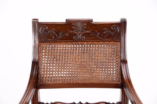 fig 9. Fine 19th Century Mahogany Desk Armchair