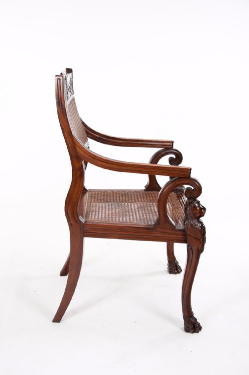 fig 10. Fine 19th Century Mahogany Desk Armchair