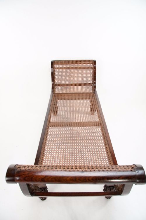 fig 10. 19th Century Anglo Indian Rosewood Daybed