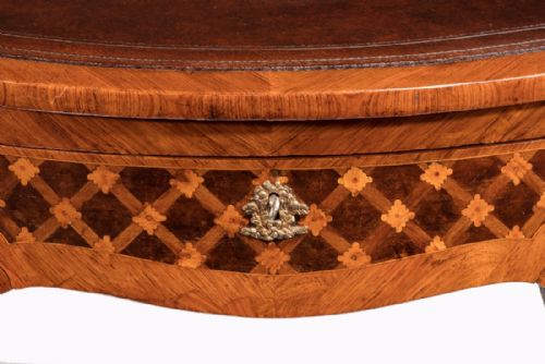 fig 4. Fine Louis XV Writing Desk Stamped J Schmitz