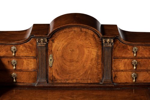 fig 2. A Wonderful Late 19th Century Walnut Carlton House Desk