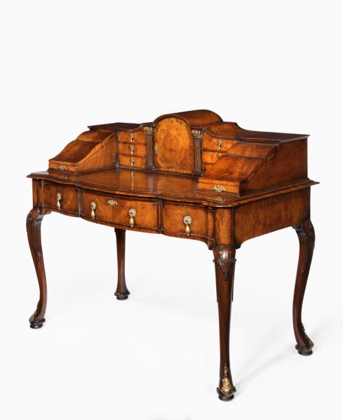fig 8. A Wonderful Late 19th Century Walnut Carlton House Desk