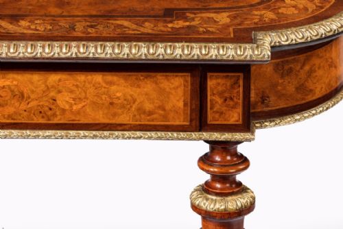 fig 2. Exceptional Quality Holland and Sons Centre Library Table