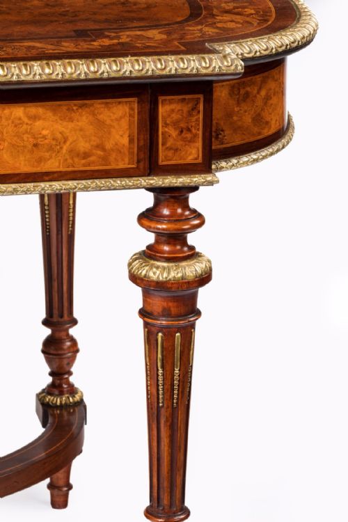 fig 4. Exceptional Quality Holland and Sons Centre Library Table