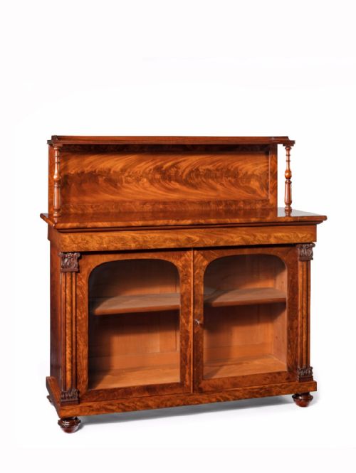 fig 1. Superb Quality William IV Mahogany Chiffonier