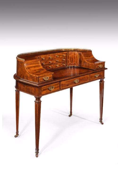 Fine 19th Century Mahogany Carlton House Desk