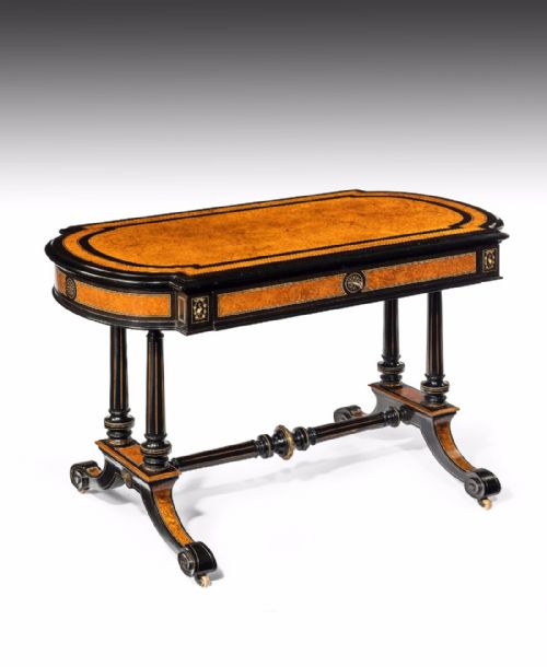 Superb Quality Library Stretcher Table Gillows