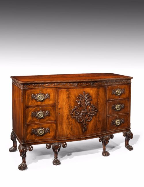 Stunning Late 19th Century Mahogany Side Cabinet