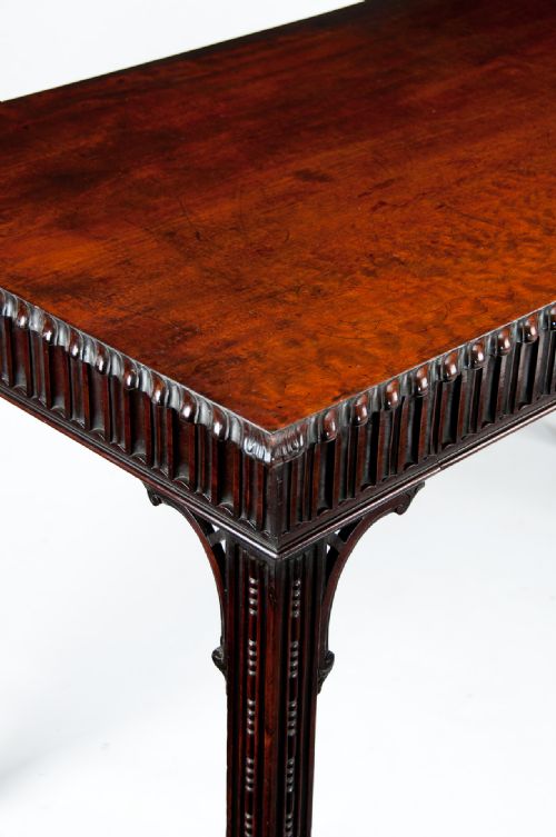 fig 5. Early 19th Century Georgian Mahogany Console - Serving Table, W.Williamson & Sons, Guildford (1790-1840) Provenance Lord and Lady of Hall Place