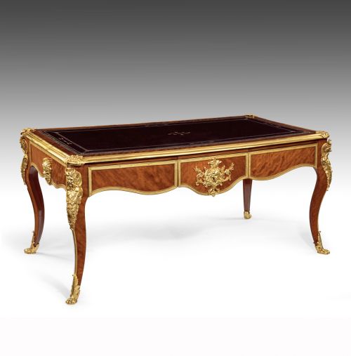 fig 4. Exquisite 19th C Kingwood Bureau Plat With Provenance