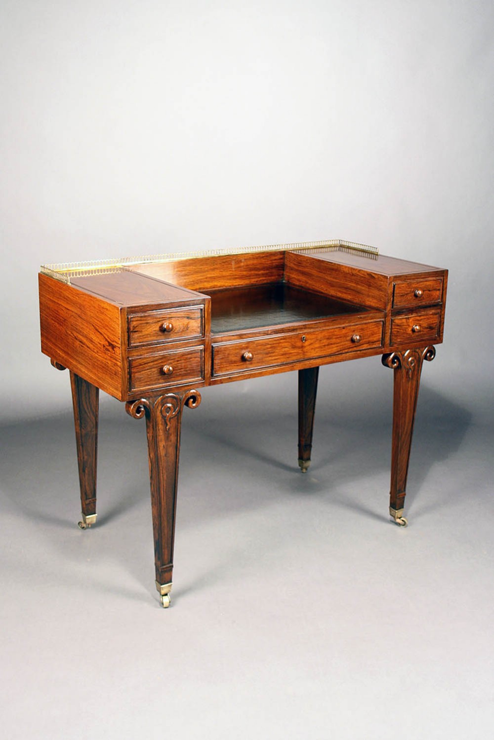 Fine Quality Art Deco French Rosewood Desk
