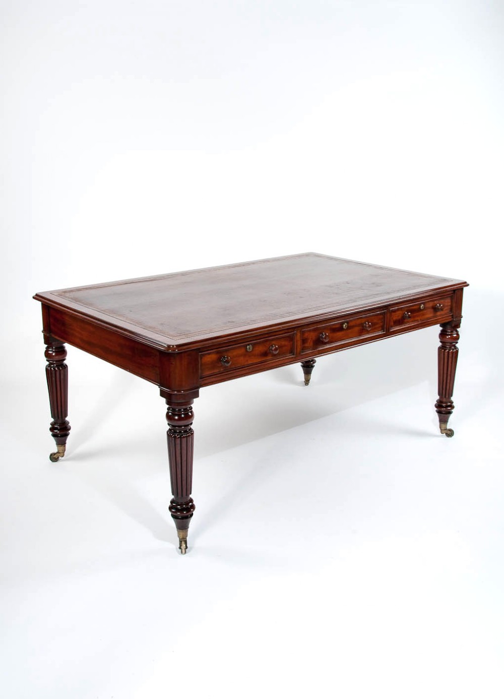 Antique Partners Writing Table By M Wilson