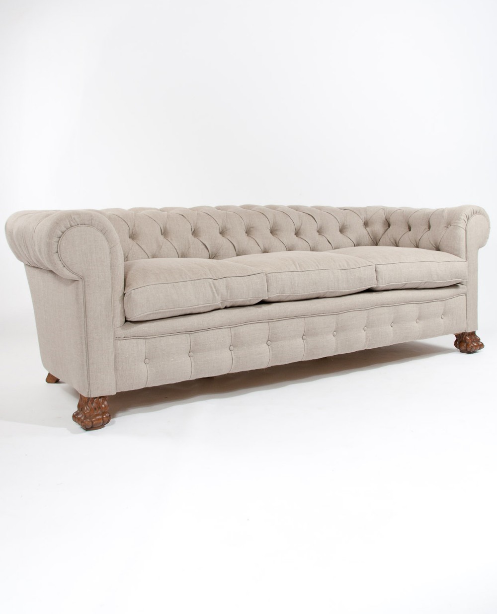 A Wonderful 19th Century Walnut Chesterfield