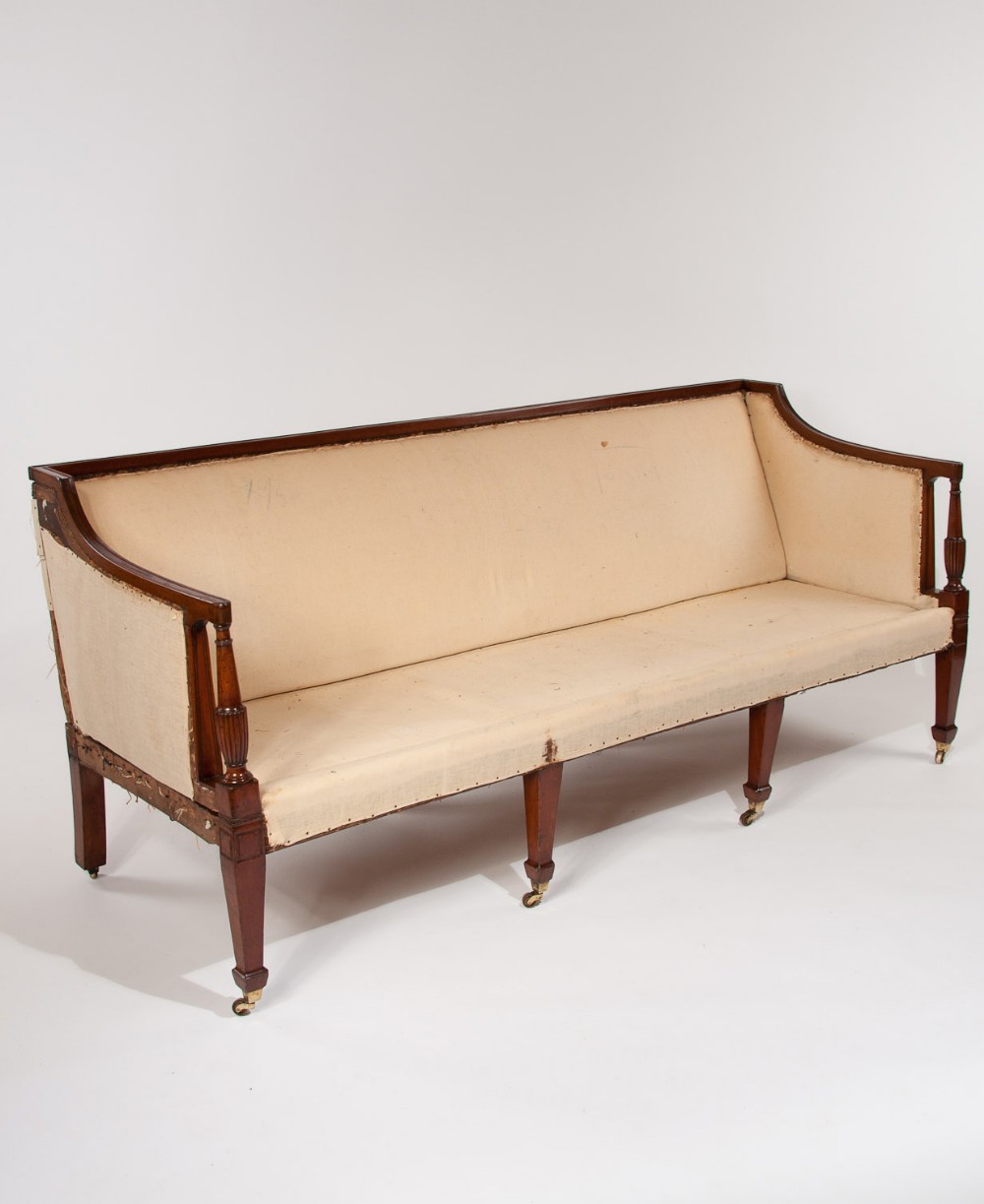 Quality Eight Leg Regency Three Seater Settee