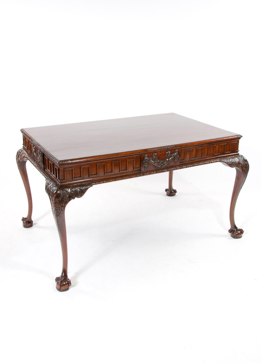 Good 19th Century Mahogany Center Table 