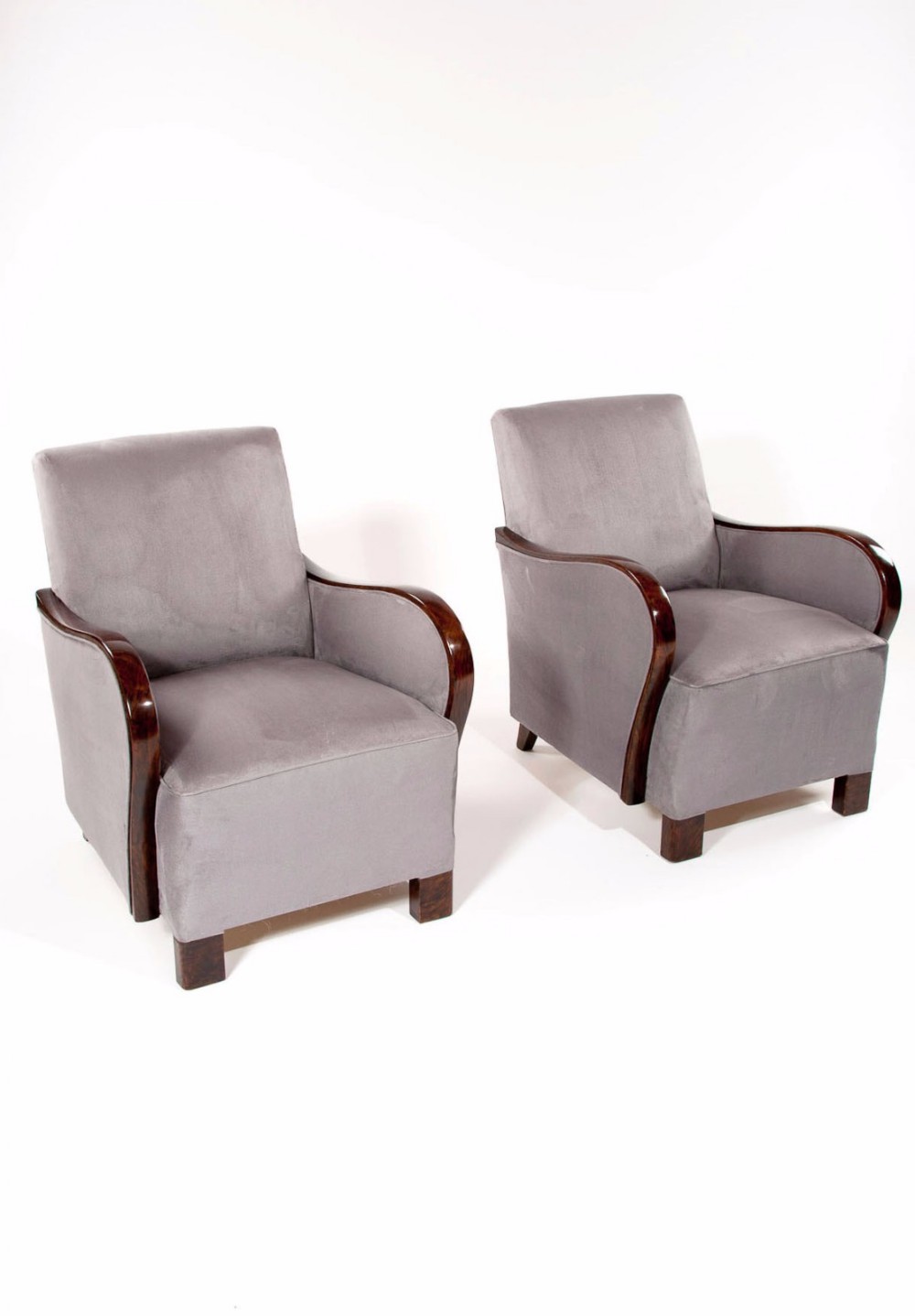 A Good Pair of Art Deco Armchairs