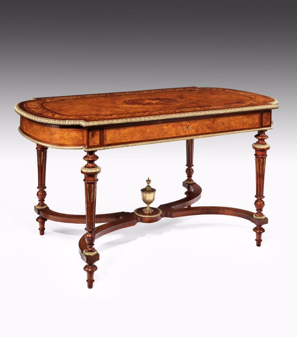 Exceptional Quality Holland and Sons Centre Library Table
