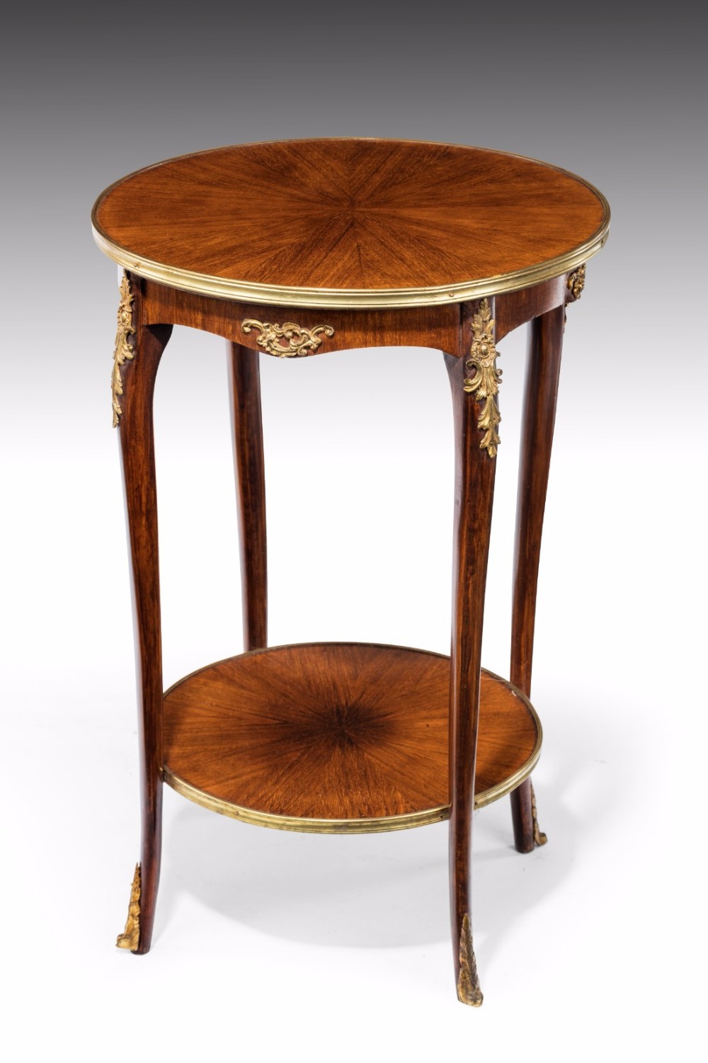 An Elegant Kingwood Two Tier Occasional Table