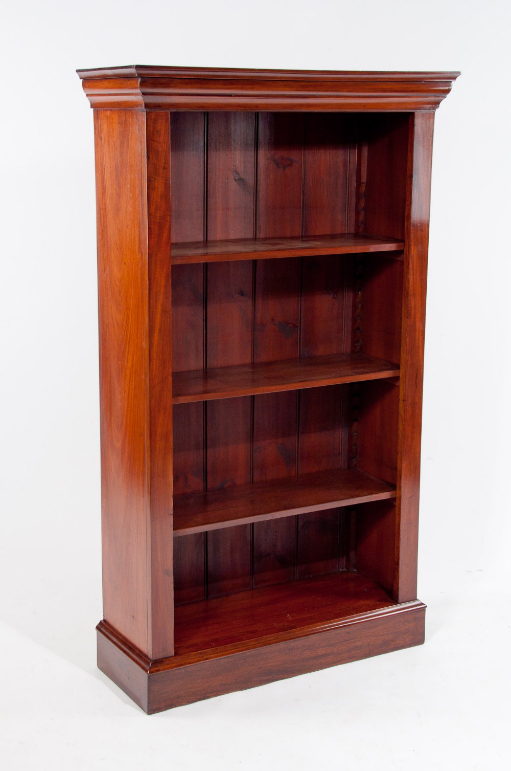 Fine Quality Mahogany Victorian Open Bookcase 