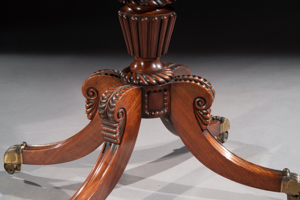 Fine Regency Mahogany Sofa Table of Small Proportions, William Trotter View VI