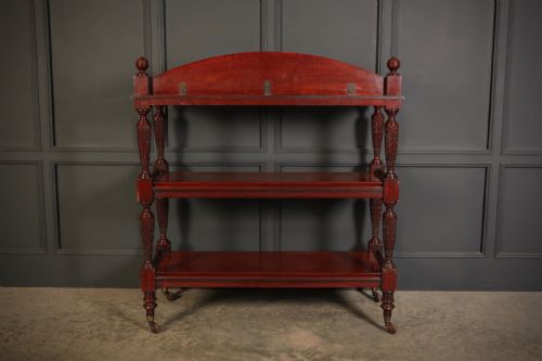 STUNNING MAHOGANY 3 TIER BUFFET - ADDITIONAL PHOTO 6