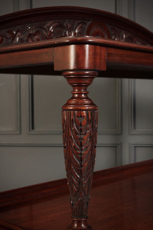 STUNNING MAHOGANY 3 TIER BUFFET - ADDITIONAL PHOTO 8
