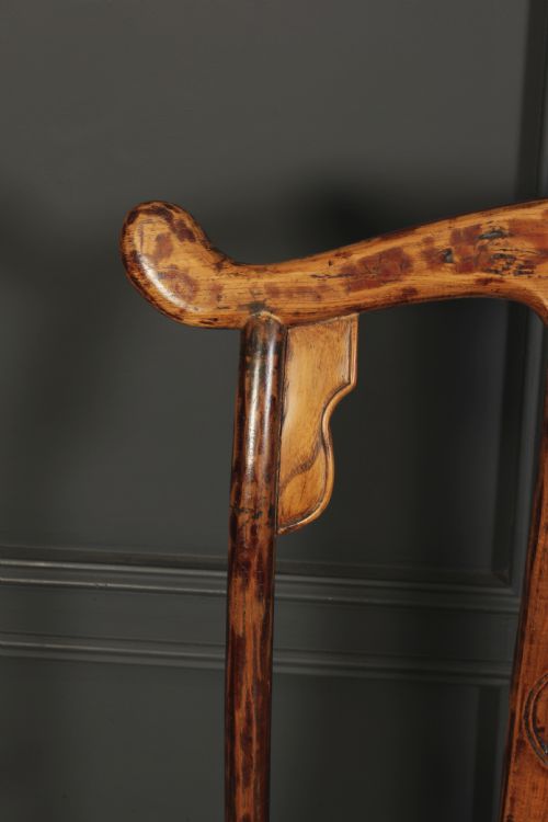 PAIR OF CHINESE ELM ARMCHAIRS - ADDITIONAL PHOTO 12