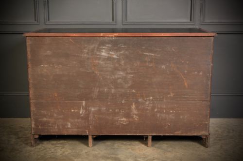 EARLY VICTORIAN MAHOGANY KNEEHOLE DESK - ADDITIONAL PHOTO 9
