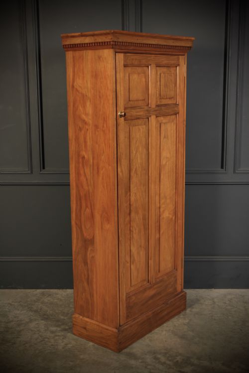 Slim Walnut Wardrobe