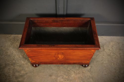 GEORGIAN MAHOGANY WINE COOLER - ADDITIONAL PHOTO 1