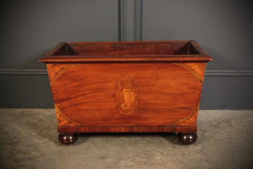 GEORGIAN MAHOGANY WINE COOLER - ADDITIONAL PHOTO 2