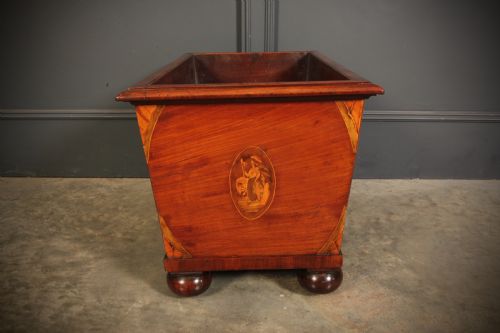 GEORGIAN MAHOGANY WINE COOLER - ADDITIONAL PHOTO 8
