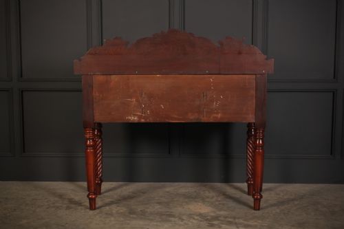 WILLIAM IV MAHOGANY BOW FRONT SIDEBOARD - ADDITIONAL PHOTO 7