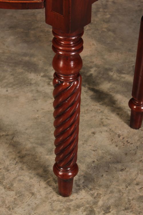 WILLIAM IV MAHOGANY BOW FRONT SIDEBOARD - ADDITIONAL PHOTO 8