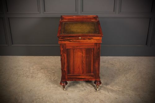 WILLIAM IV ROSEWOOD DAVENPORT DESK - ADDITIONAL PHOTO 3
