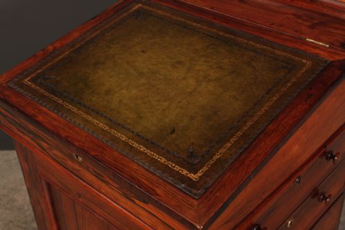WILLIAM IV ROSEWOOD DAVENPORT DESK - ADDITIONAL PHOTO 7