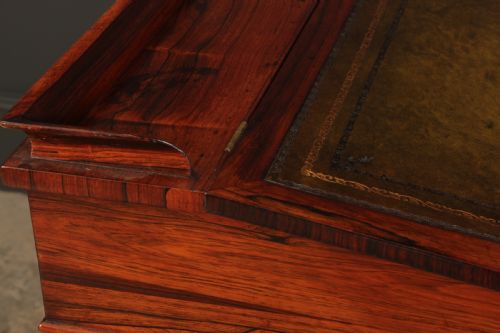 WILLIAM IV ROSEWOOD DAVENPORT DESK - ADDITIONAL PHOTO 17