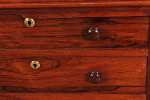 WILLIAM IV ROSEWOOD DAVENPORT DESK - ADDITIONAL PHOTO 18