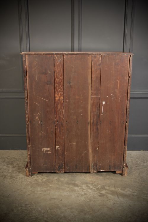 LATE VICTORIAN WALNUT CHEST OF DRAWERS - ADDITIONAL PHOTO 8