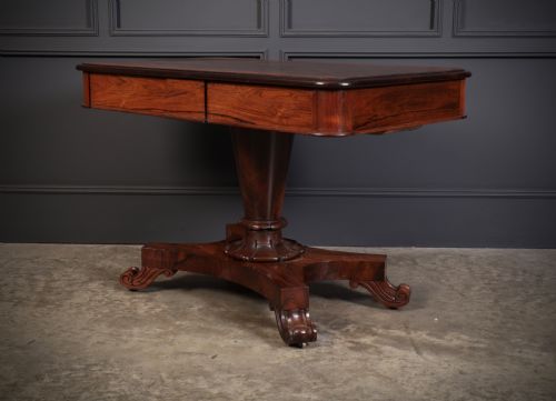 ROSEWOOD LIBRARY CENTRE TABLE - ADDITIONAL PHOTO 4
