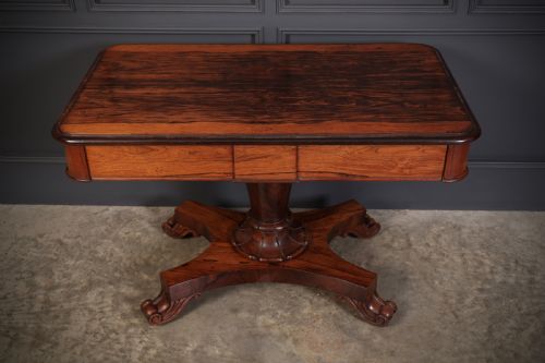 ROSEWOOD LIBRARY CENTRE TABLE - ADDITIONAL PHOTO 8