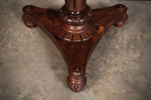 LATE REGENCY ROSEWOOD CARD TABLE - ADDITIONAL PHOTO 12
